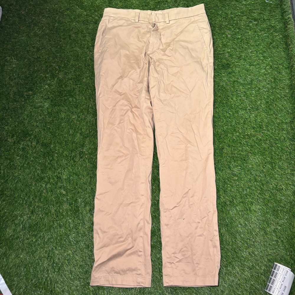 Duck Head Mens Chino Trousers Khaki Tan Organic Cotton Stretch Pants 31x32